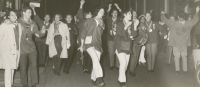 1967-02-04 Kroegentocht, op weg naar de Volders 01 1967-02-04 Kroegentocht, op weg naar de Volders 01